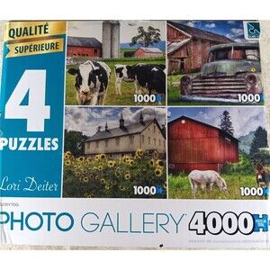 Sure-Lox Lori Deiter Photo Gallery 4/1000 Piece Jigsaw Puzzles